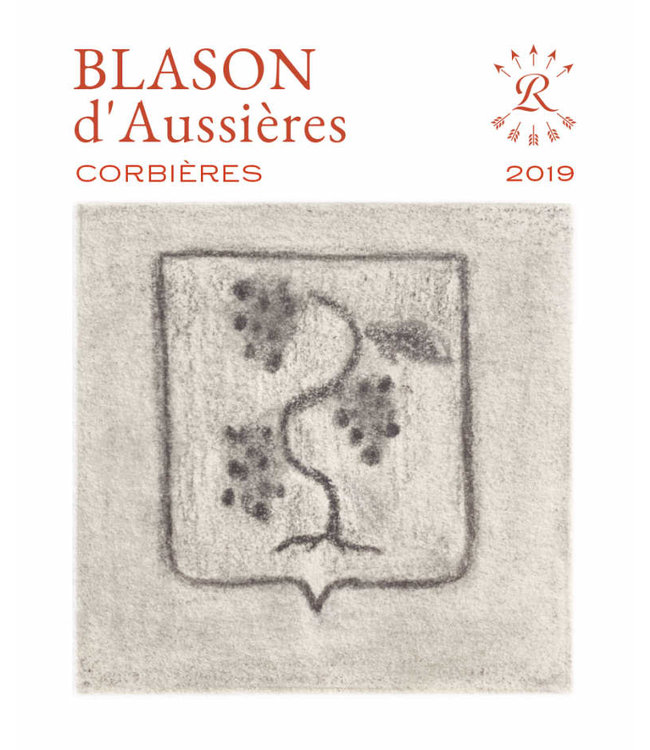 Château d'Aussières Blason d'Aussières Corbières 2019 Languedoc - France
