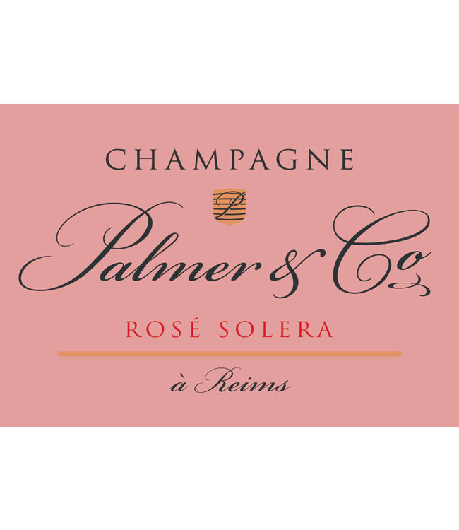 Palmer & Co.  Brut Rosé Solera NV Champagne - Reims