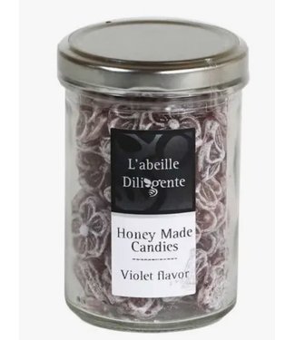 L'Abeille Diliģente French Violet Honey Hard Candy 5.3oz  France