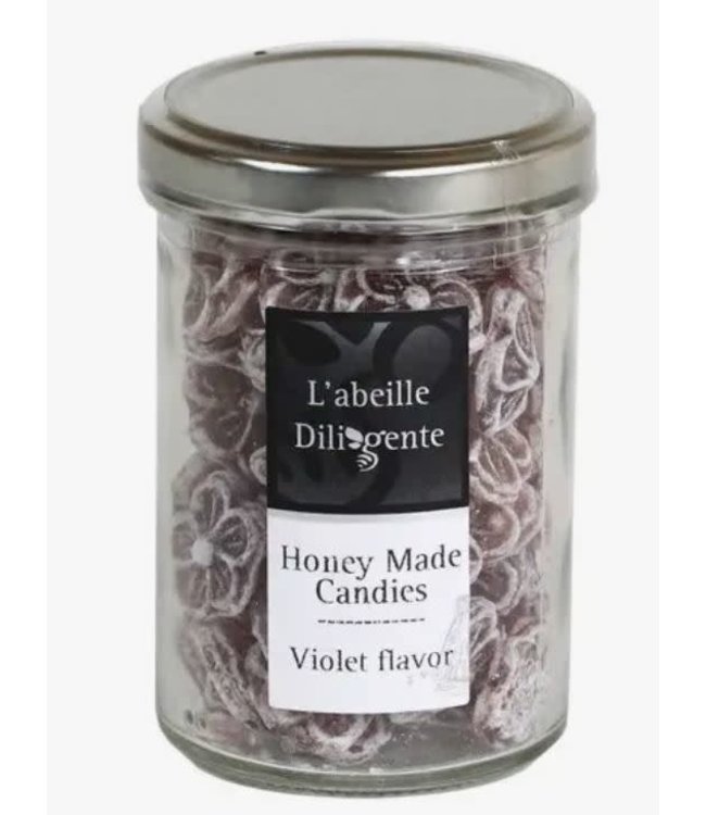 L'Abeille Diliģente French Violet Honey Hard Candy 5.3oz  France