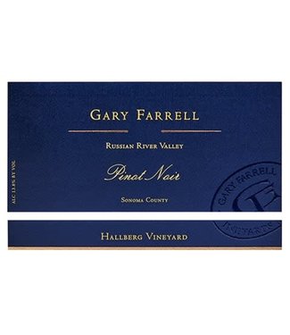 Gary Farrell Pinot Noir "Hallberg Vineyard" 2018 Russian River