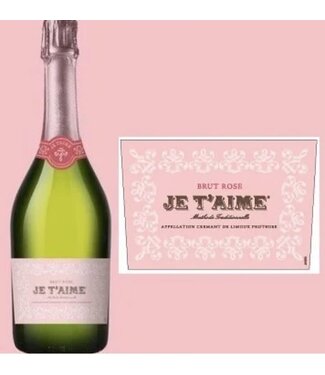 Je T'Aime Crémant de Limoux Brut Rosé NV  Languedoc - France