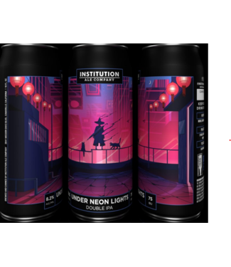 Institution Ale Co. "Under Neon Lights" 16oz Double IPA  Camarillo, CA