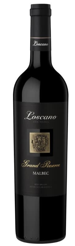 Loscano Vineyards Grand Reserve Malbec 2021 Mendoza Argentina