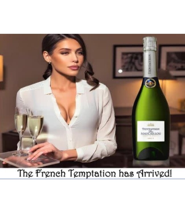 Tentation Par Maucaillou Crémant de Bordeaux Brut NV  Entre deux Mers - France