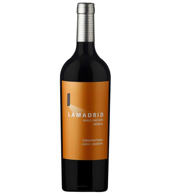 LaMadrid Reserva  Single Vineyard Cabernet Franc 2019 Agrelo - Argentina