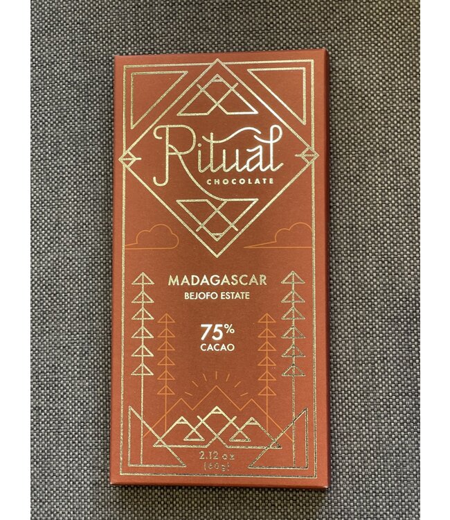 Ritual "Madagascar" 75% Cacao Chocolate Bar 2.12oz