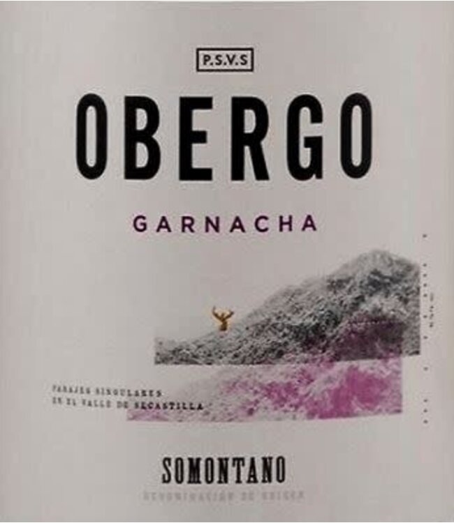 Obergo Garnacha 2018 Somontano - Aragon - Spain