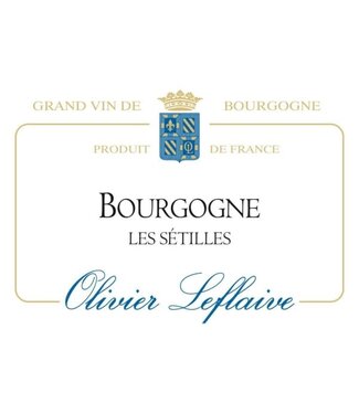Olivier Leflaive "Les Sétilles" Bourgogne  2021 Burgundy - France