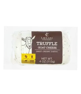 LaClare Creamery chèvre  Truffle Goat Cheese 4oz  Wisconsin