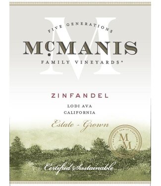 McManis Vineyards Estate Zinfandel 2021 Lodi - California