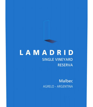 LaMadrid Malbec "Reserva" 2016 LaMadrid Reserva Single Vineyard Malbec 2020 Agrelo - Argentina