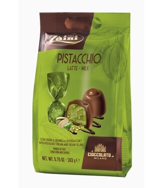 Záini Pistacchio Latte Milk Cioccolato Praline 5.75oz Italy