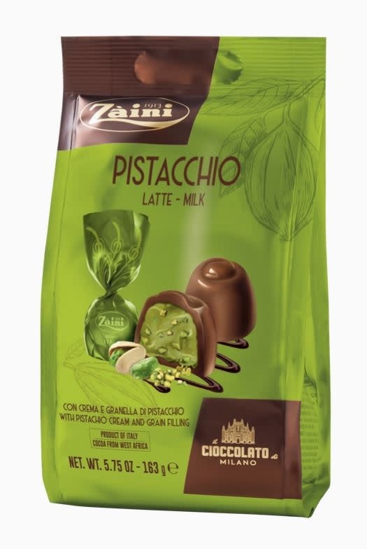 Záini Pistacchio Latte Milk Cioccolato Praline 5.75oz Italy