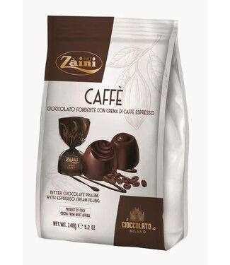 Záini Fondente (Dark) Cioccolato Espresso Praline 5.75oz Italy