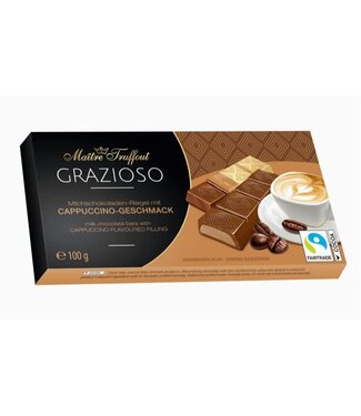Maitre Truffout Grazioso Cappuccino Cream Chocolate 3.5oz Austria