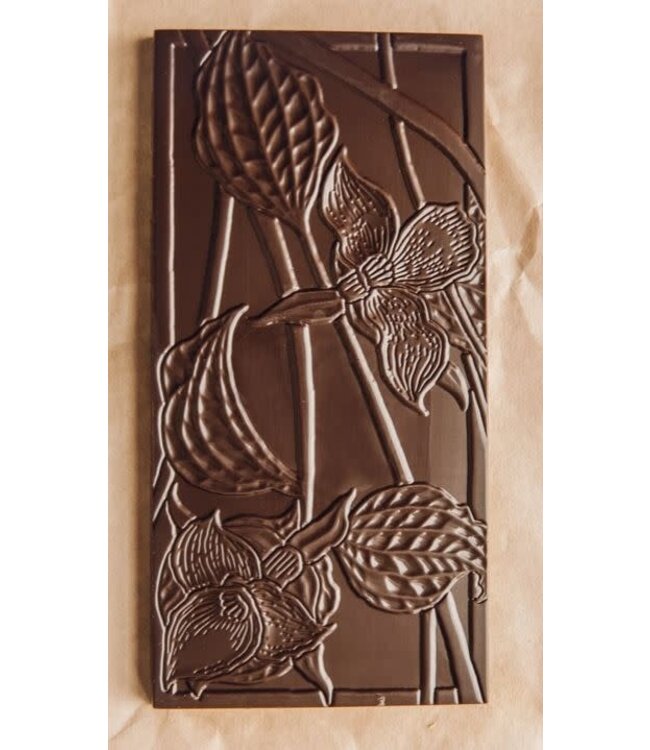 Wildwood Chocolate 70% Dark Yuzu-Roasted Brown Rice  Bar