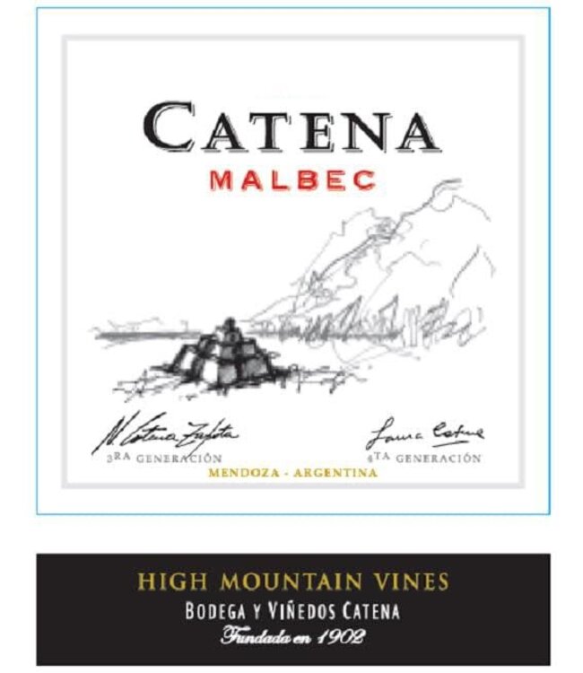 Catena High Mtn. Malbec 2021 Mendoza - Argentina