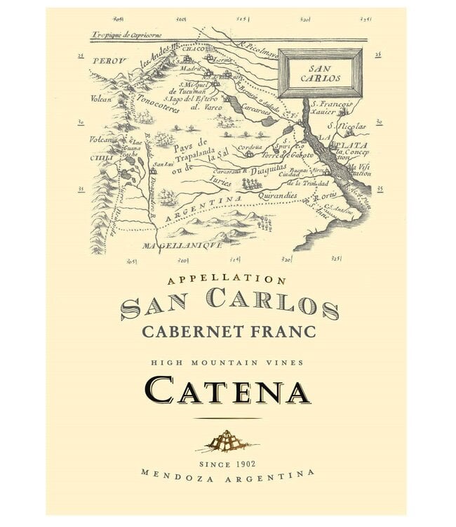 Catena San Carlos Cabernet Franc 2021 Mendoza - Argentina