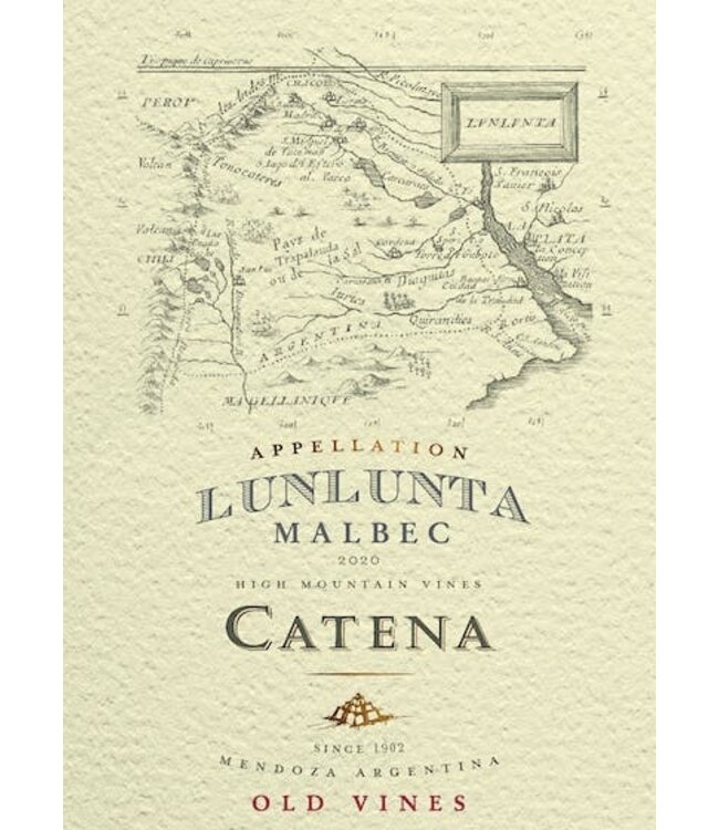 Catena Lunlunta Malbec 2021 Mendoza - Argentina