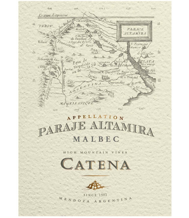 Catena Paraje Altamira Malbec 2021 Mendoza - Argentina