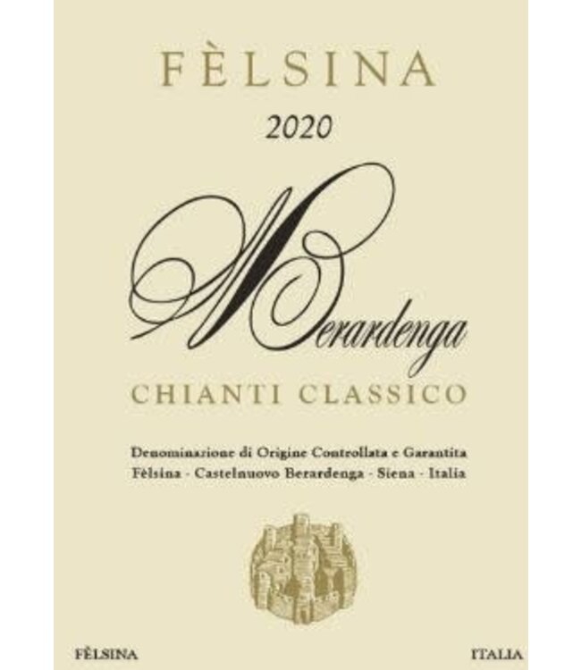 Felsina "Berardenga" Chianti Classico 2019 Tuscany - Italy