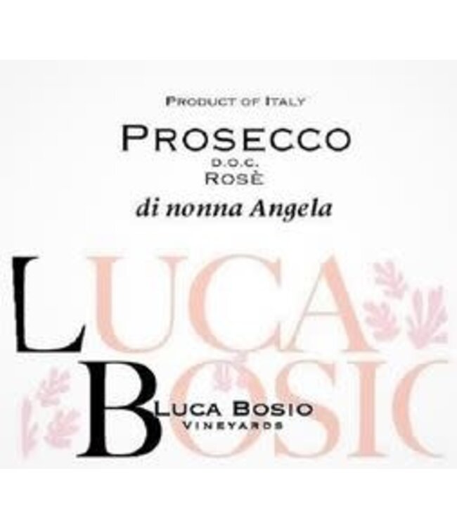 Luca Bosio Extra Dry Prosecco di Nonna Angela Rosé NV Veneto - Italy