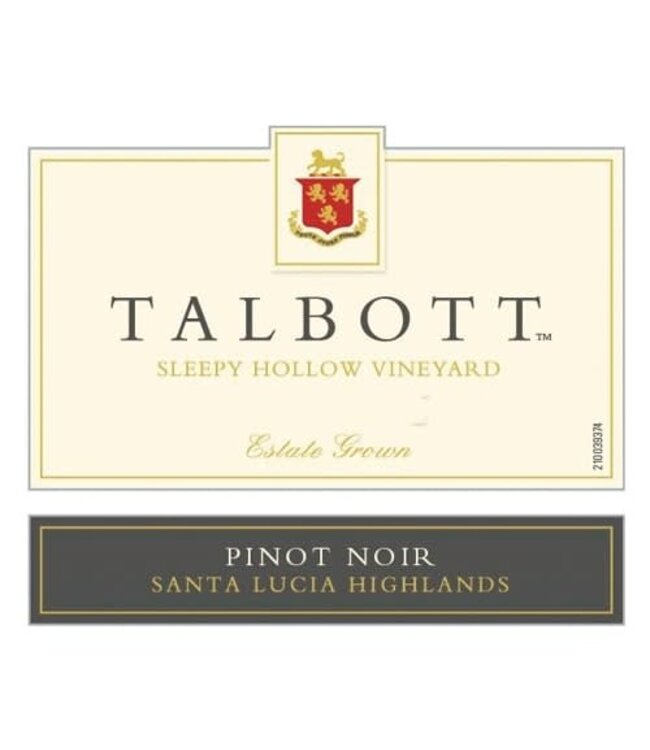 Talbott  Pinot Noir  Sleepy Hollow Vineyard 2021 Santa Lucia