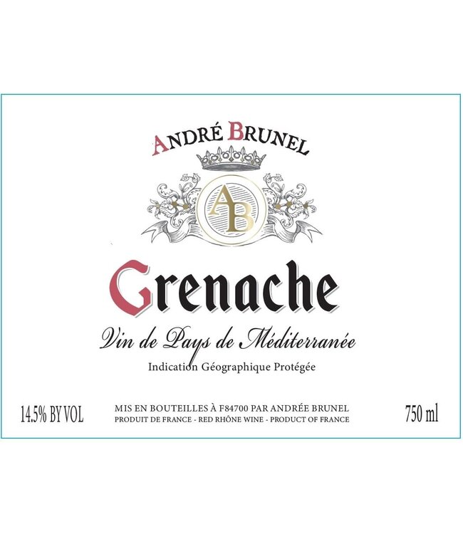 André Brunel Grenache 2021 Rhône Valley - France