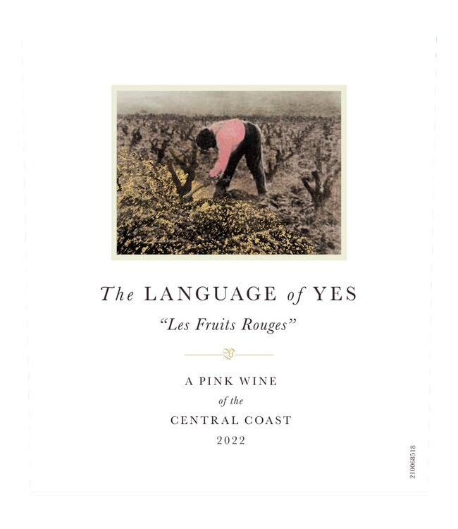 The Language of Love "Les Fruits Rouges" Rosé 2022 Central Coast