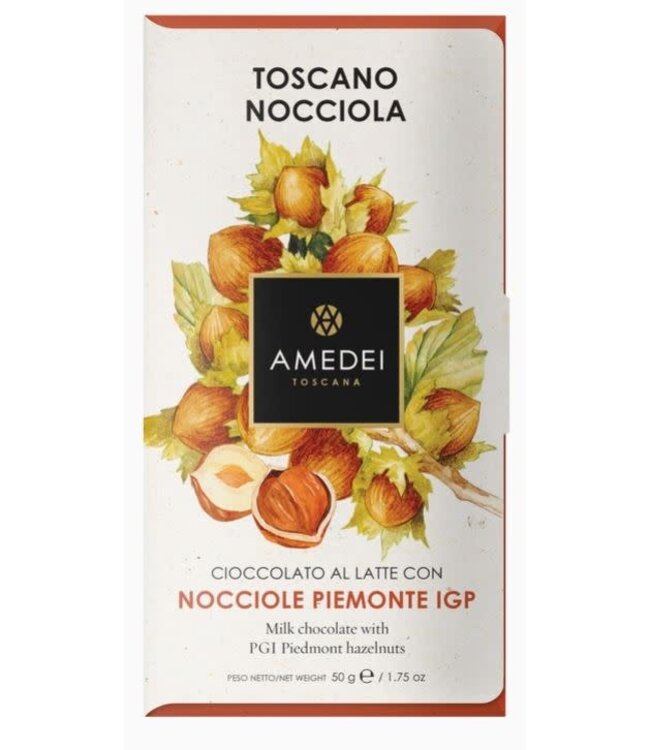 Amedei Nocciola Milk Chocolate Hazelnut Piemonte IGP - Italy