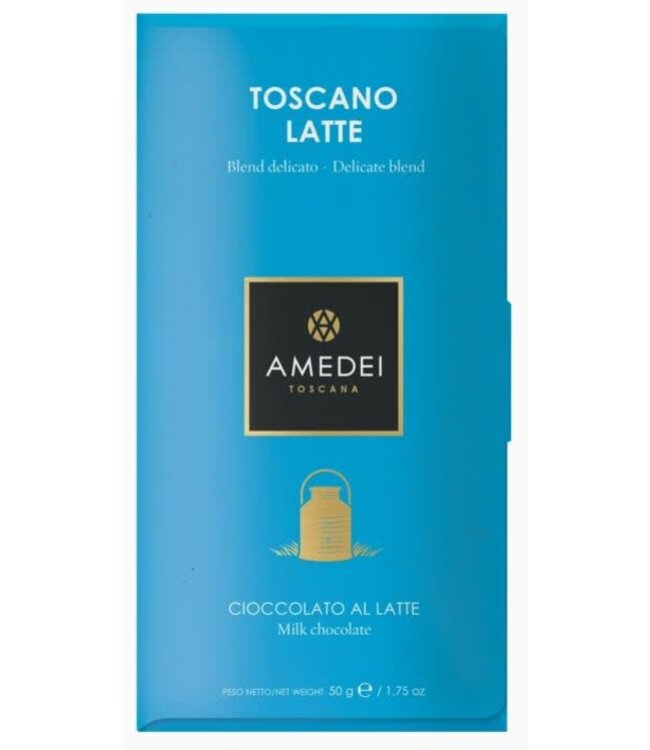 Amedei Toscano Latte 32% Milk Chocolate Tuscany - Italy