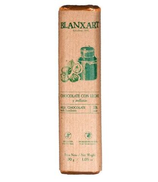 Blanxart 32% Milk Chocolate & Hazelnut Bar - Spain