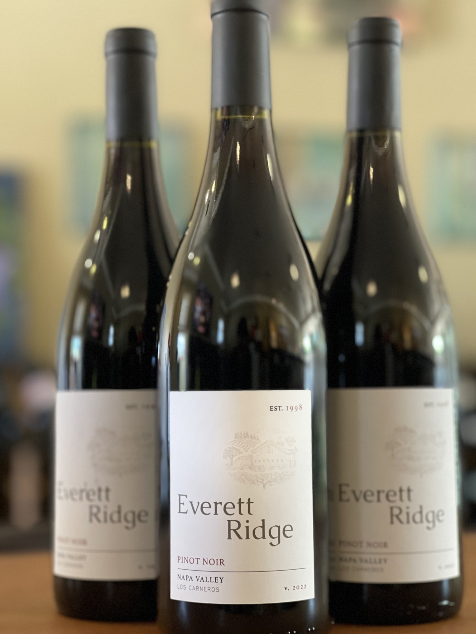 Napa Valley Everett Ridge Chardonnay 2016 Everett Ridge Pinot Noir