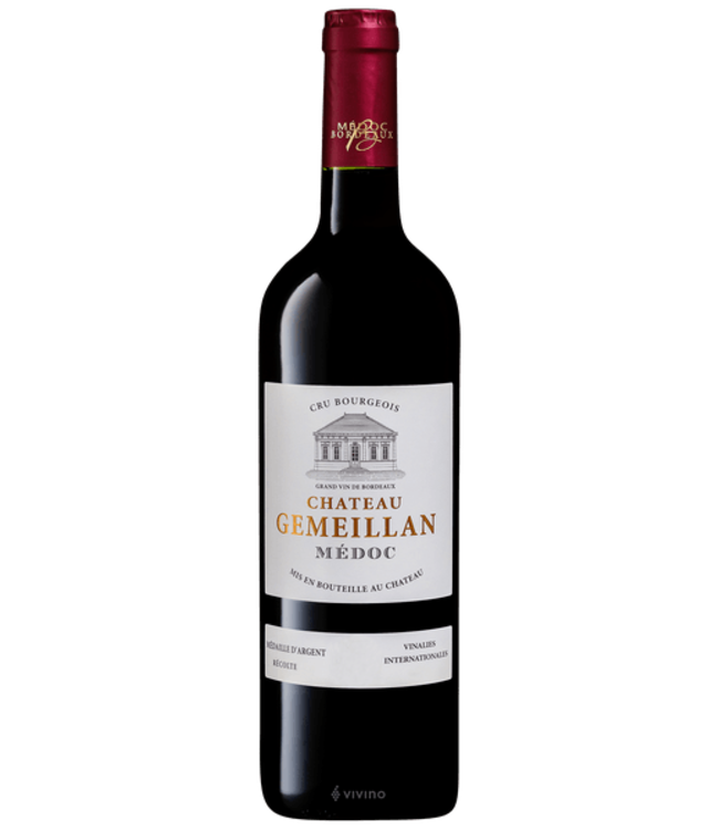 Château Gemeillan  Cru Bourgeois 2016 Médoc - Bordeaux