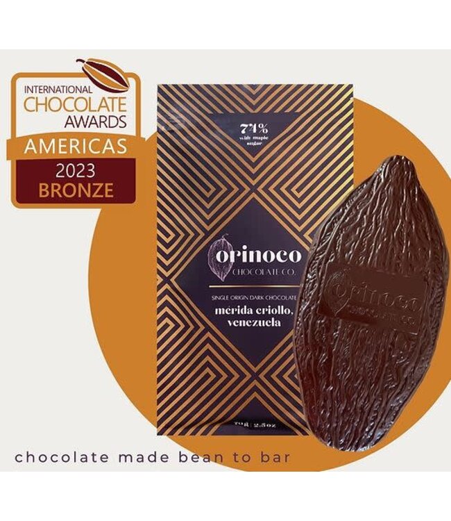 Orinoco 74% Dark Mérida Criollo "Maple" Bar Venezuela - Arizona