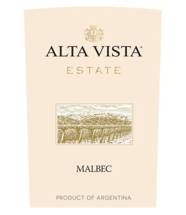 Alta Vista Estate Malbec 2020 Mendoza - Argentina