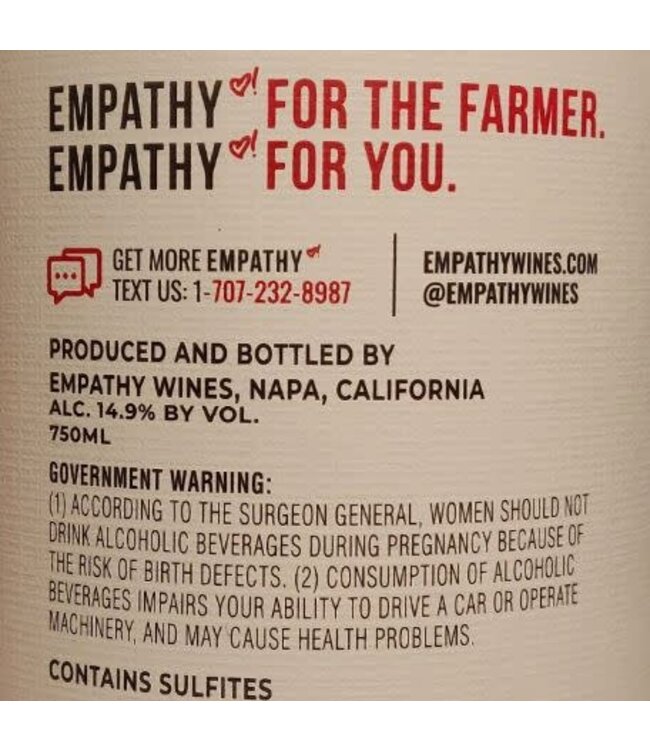 Empathy Red Blend 2021 California