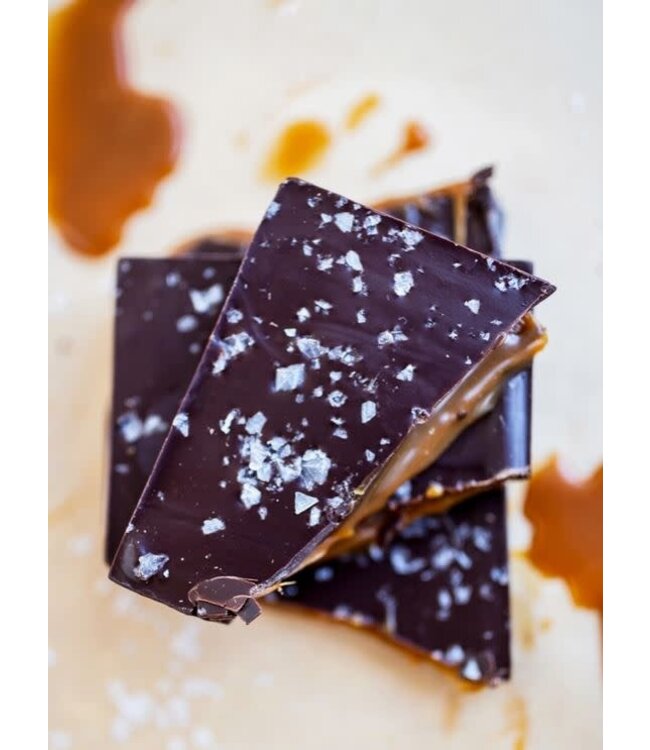 Wildwood Chocolate 70% Dark Salted Caramel Bar