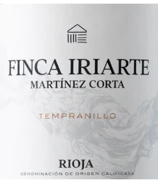 Martínez Corta Finca Iriate Tempranillo 2019 Rioja - Spain