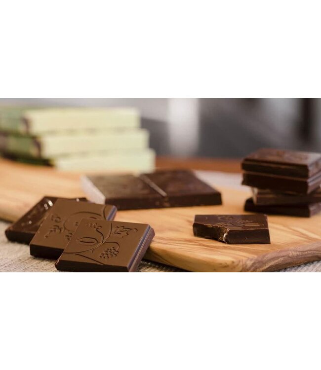 Vine To Bar Chardonnay Dark Chocolate Bar Santa Rosa