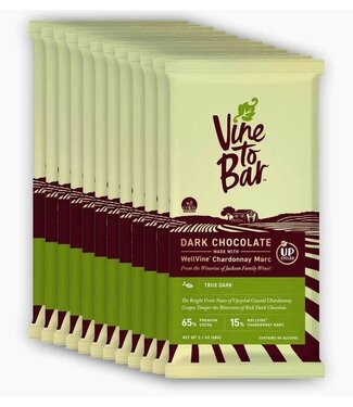 Vine To Bar Chardonnay Dark Chocolate Bar Santa Rosa