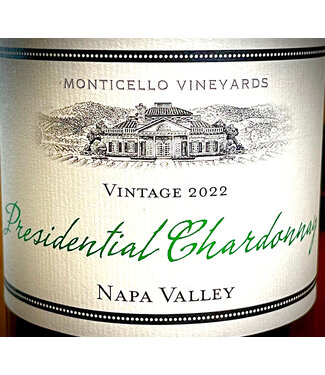 Monticello Vineyards Chardonnay 2022 Napa Valley