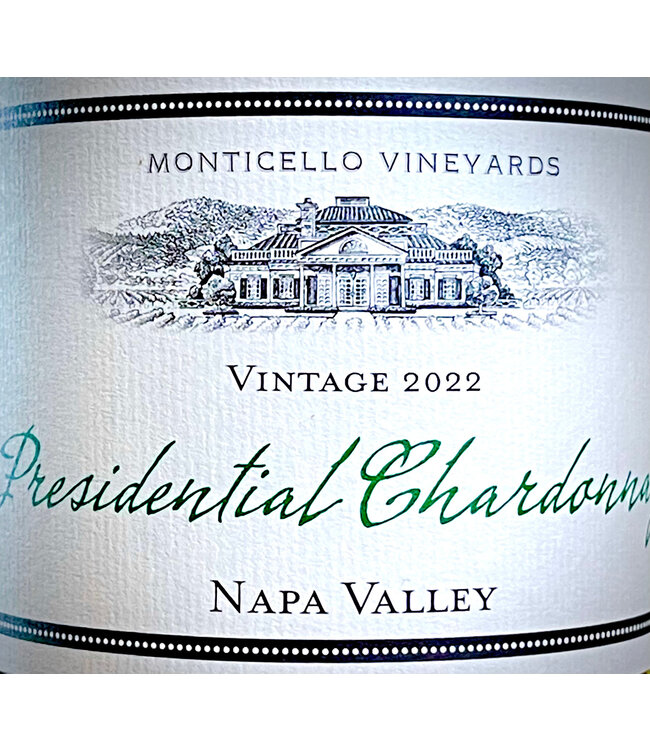 Monticello Vineyards Chardonnay 2022 Napa Valley