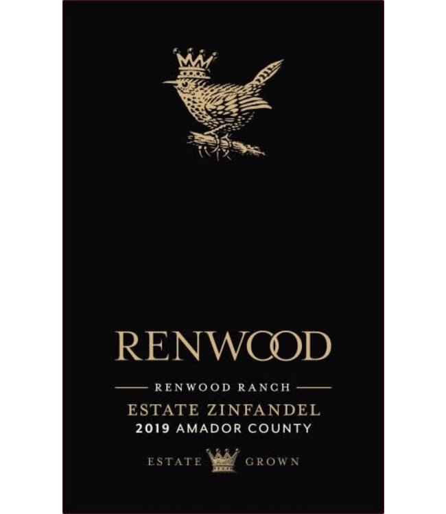 Renwood Estate Zinfandel 2020 Amador Co.