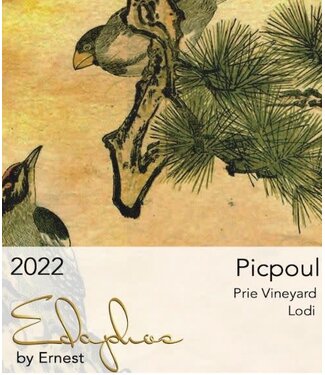 Ernest Vineyards "Edaphos" Prie Vineyard Picpoul 2023 Lodi