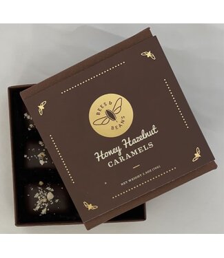 Bees & Beans 70% Dark Honey Hazelnuts Caramels Portland