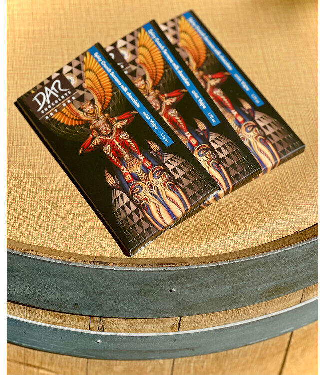 Dar Chocolate Art Bar 55% Spicy Serrano Dark Milk