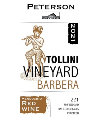 Peterson Barbera Tollini Vineyard  2020 Mendocino