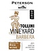 Peterson Barbera Tollini Vineyard  2020 Mendocino